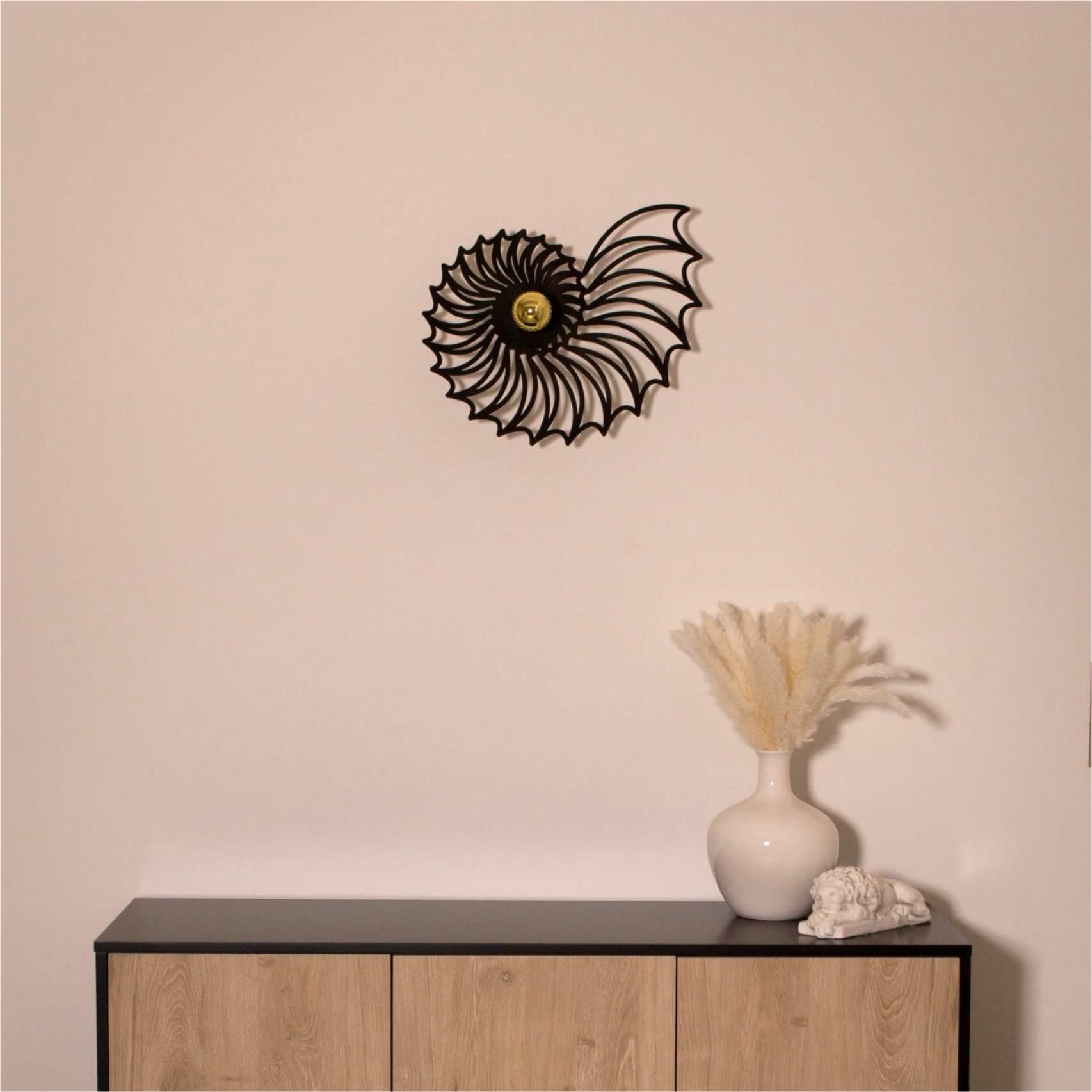 Led Wall Light With Wooden Shadow Casting S87