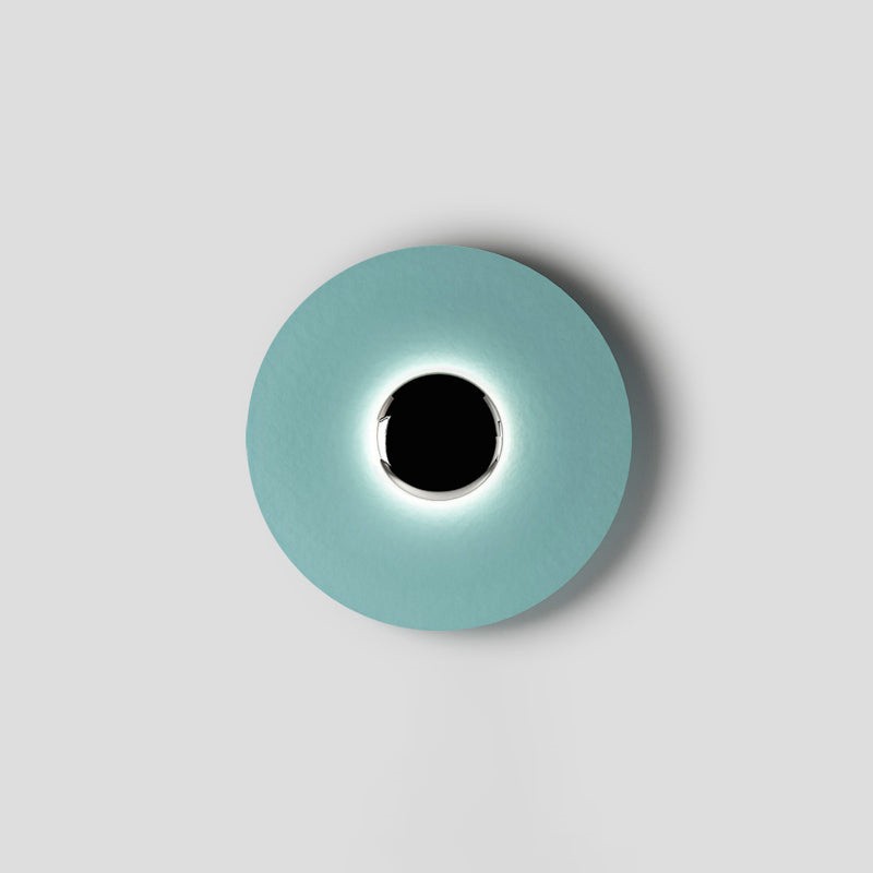 Simplicity Round Ginger Glow Wall Light S188
