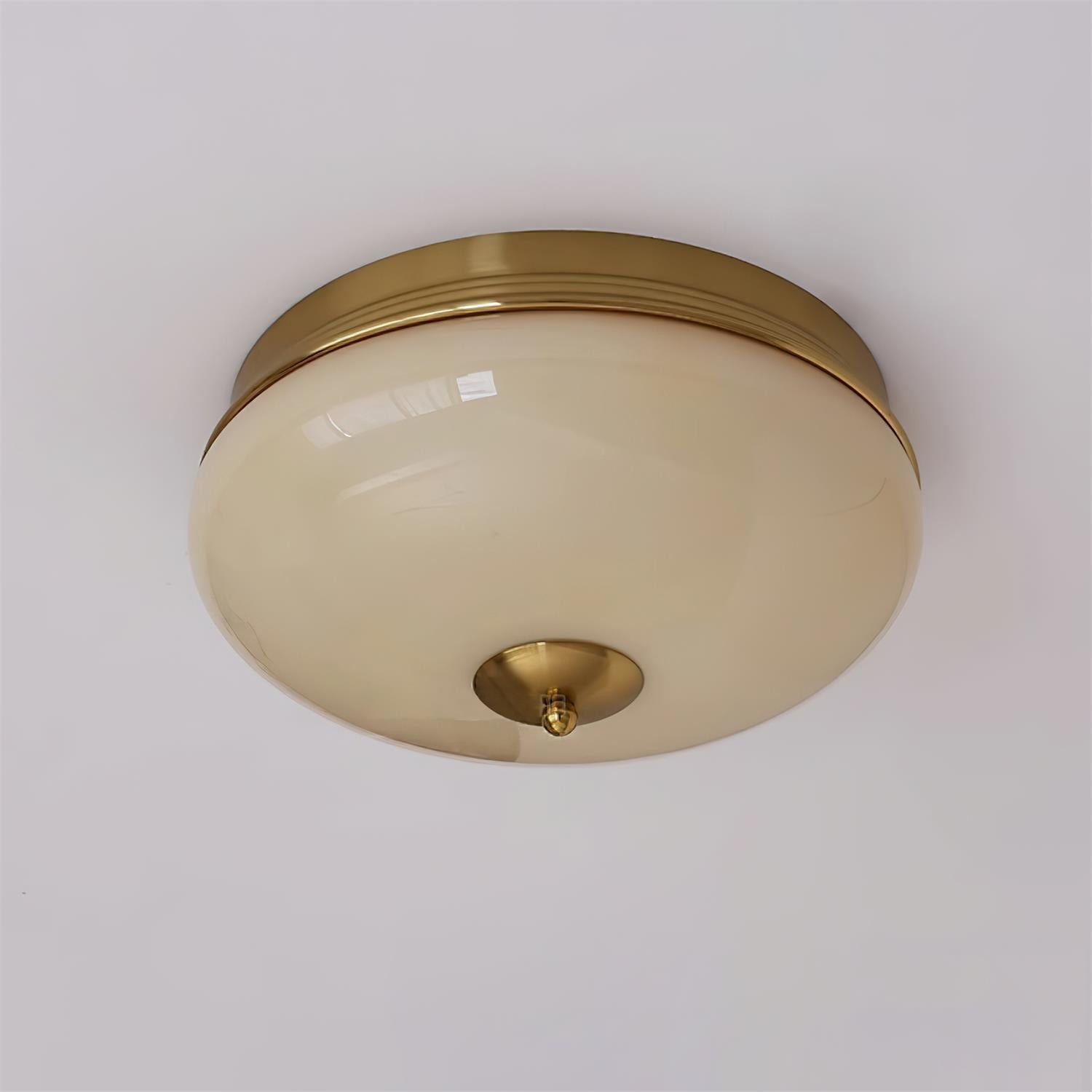 European Mid Century Cream Ceiling Light M242