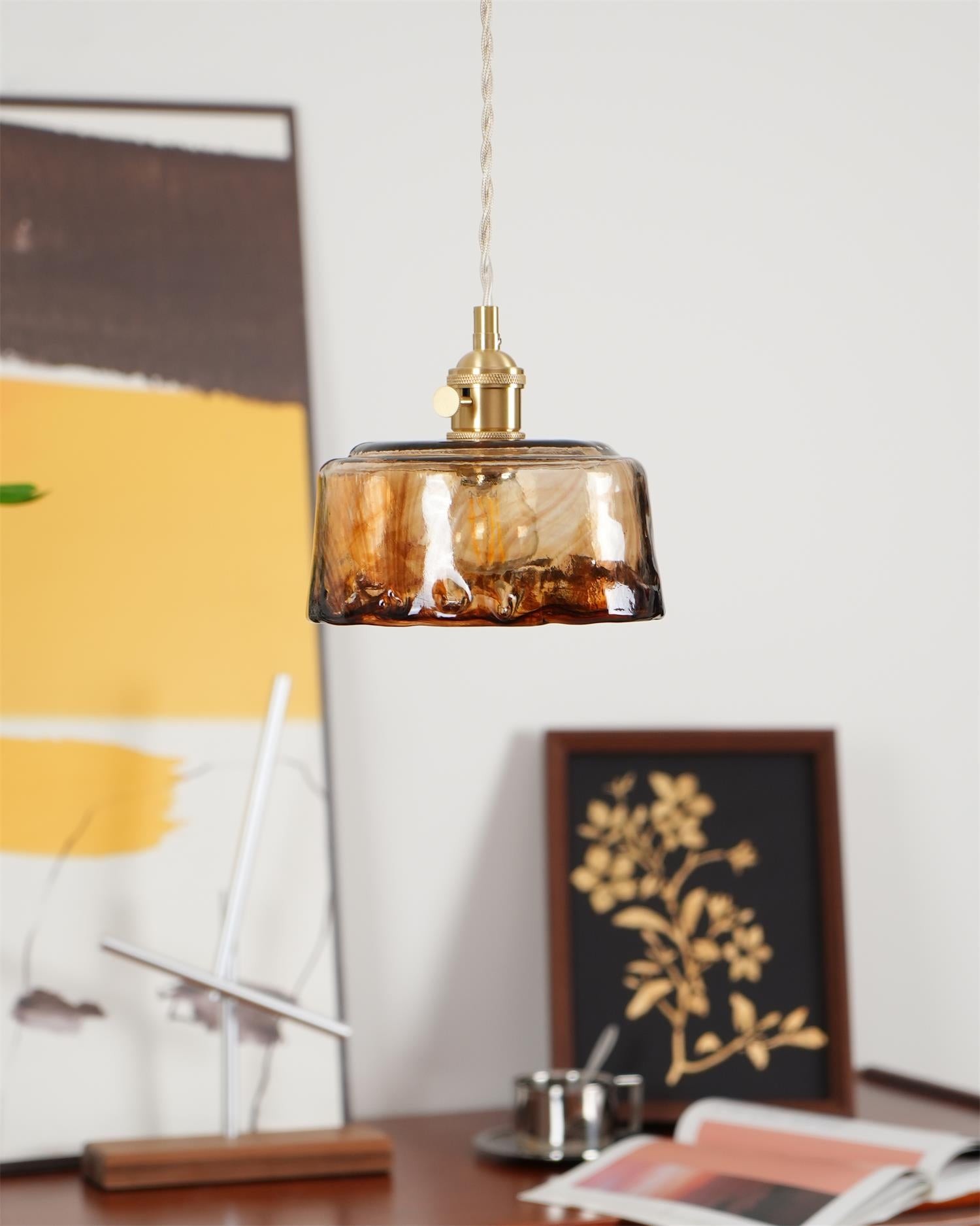 Retro Glass Pendant Lamp M212