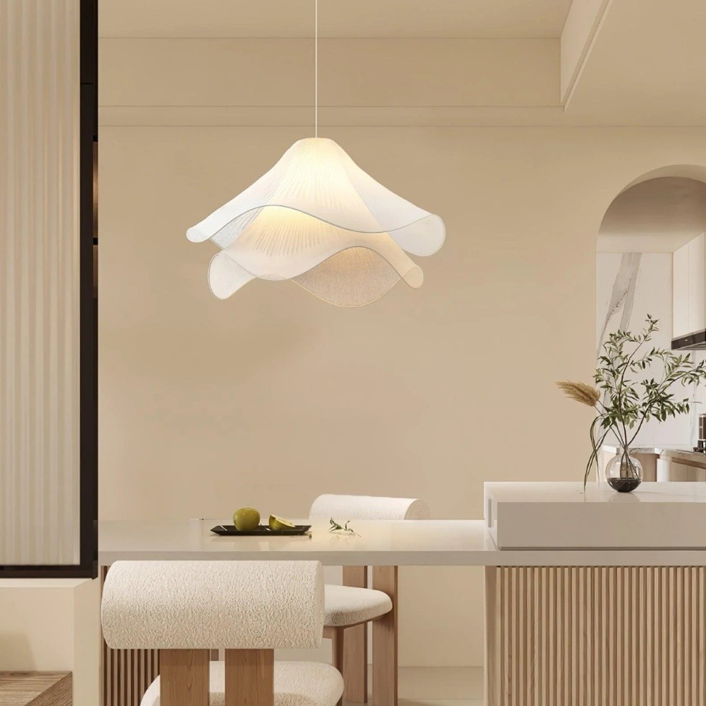 Scandinavian Jellyfish Fabric Pendant Light S133