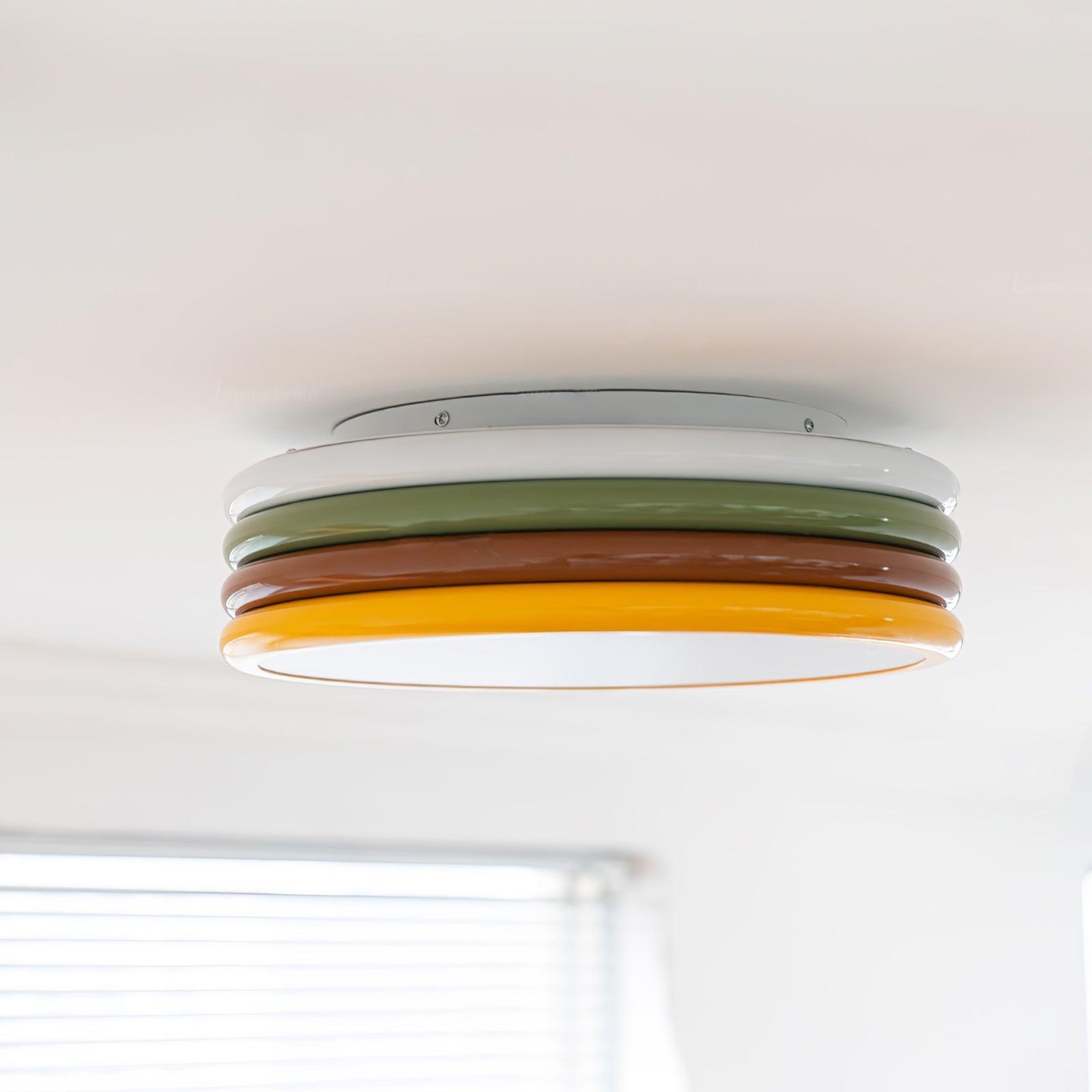 Scandinavian Simple Colorful Acrylic Ceiling Lamp For Bedroom M393