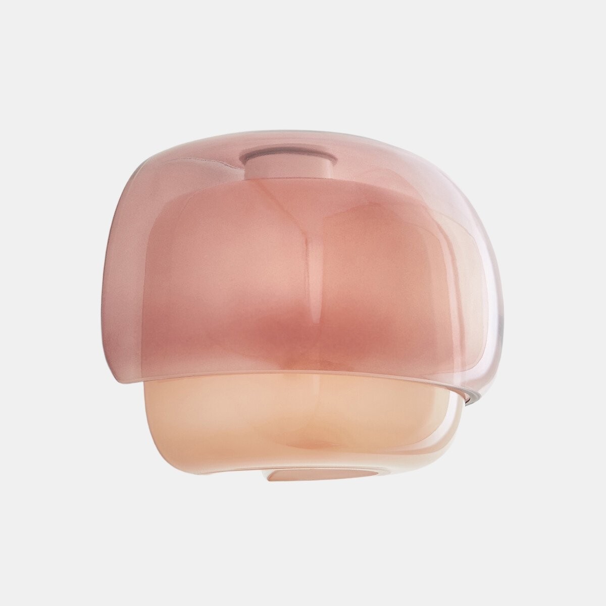 Clinco Colored Modern Vintage Glass Wall Lamp - Soft Mushroom Glow T416