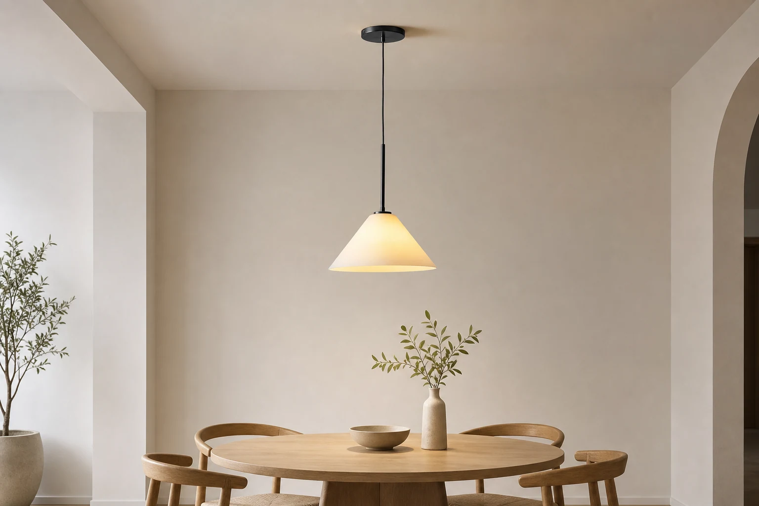 Lampa wisząca Conica w stylu lifestylowym