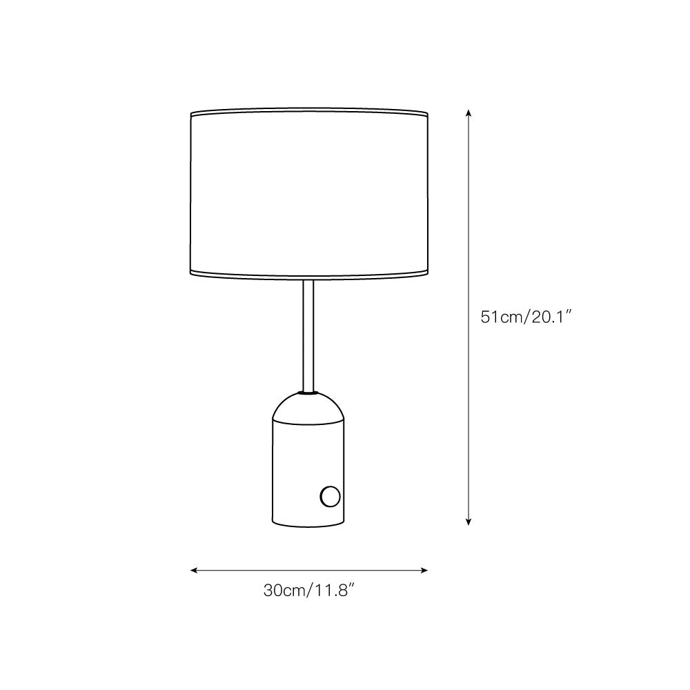 Penn Table Lamp D566