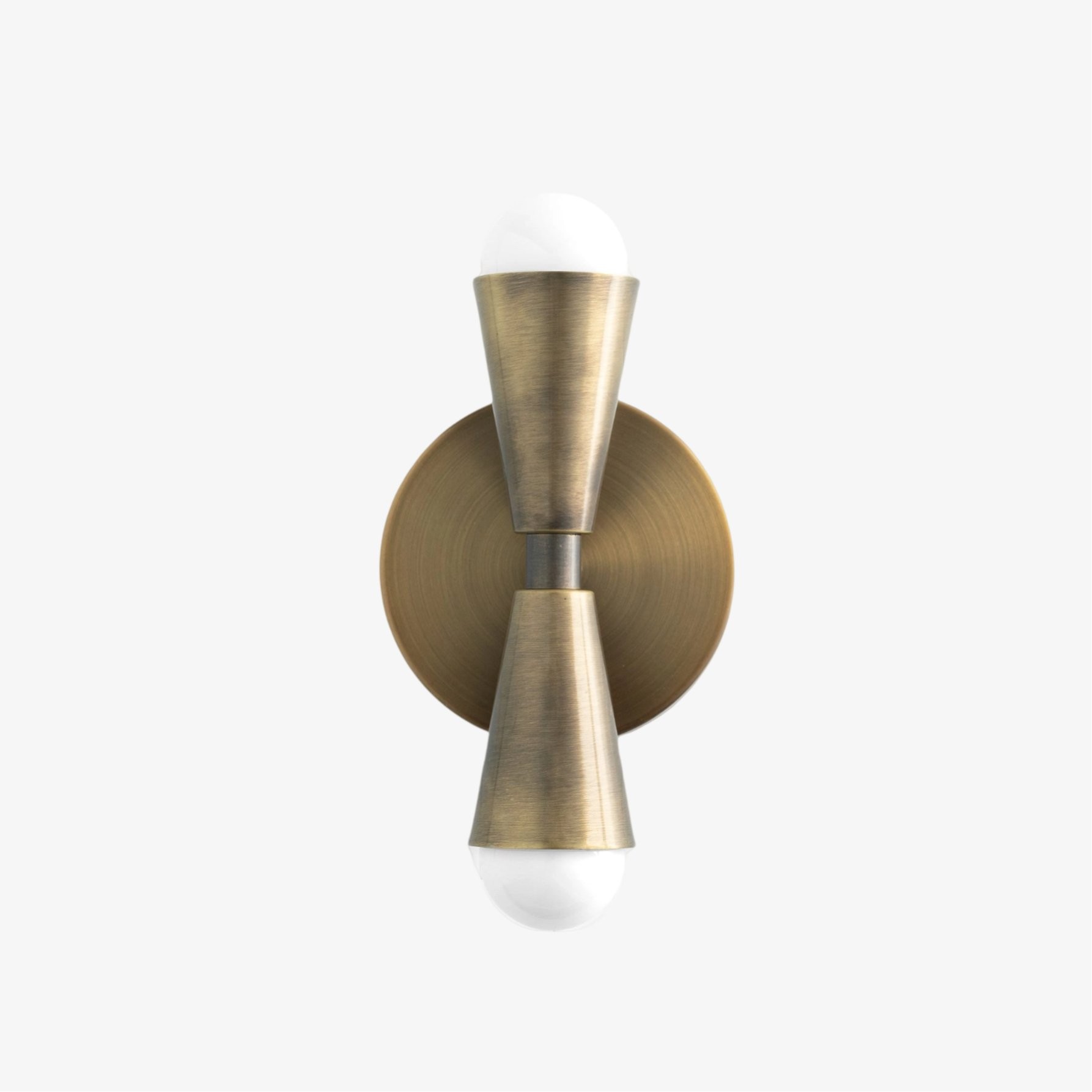 Pyralis Cone Linear Statement Wall Sconce - Modern Two Light Fixture T334