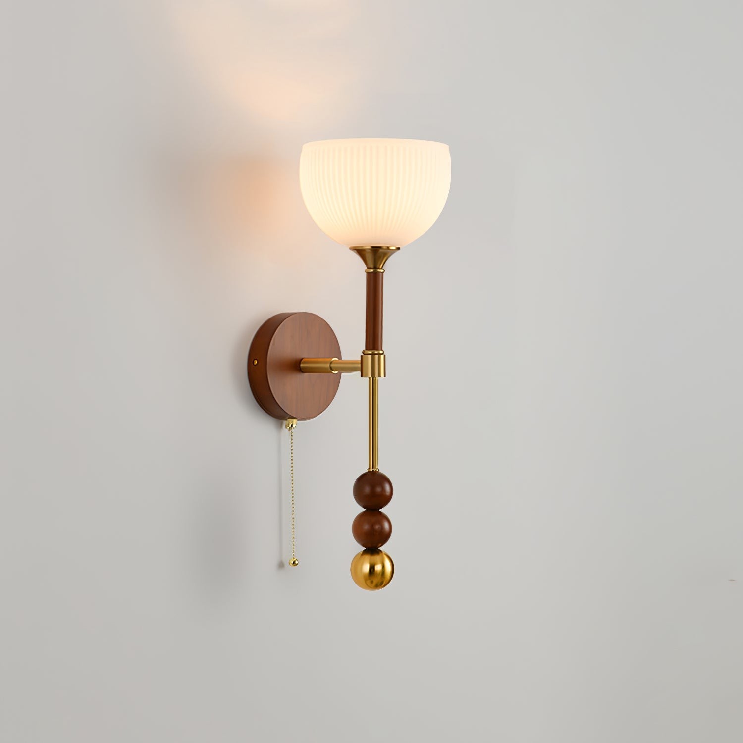 Retro Solid Wood Series Wall Lamp M523