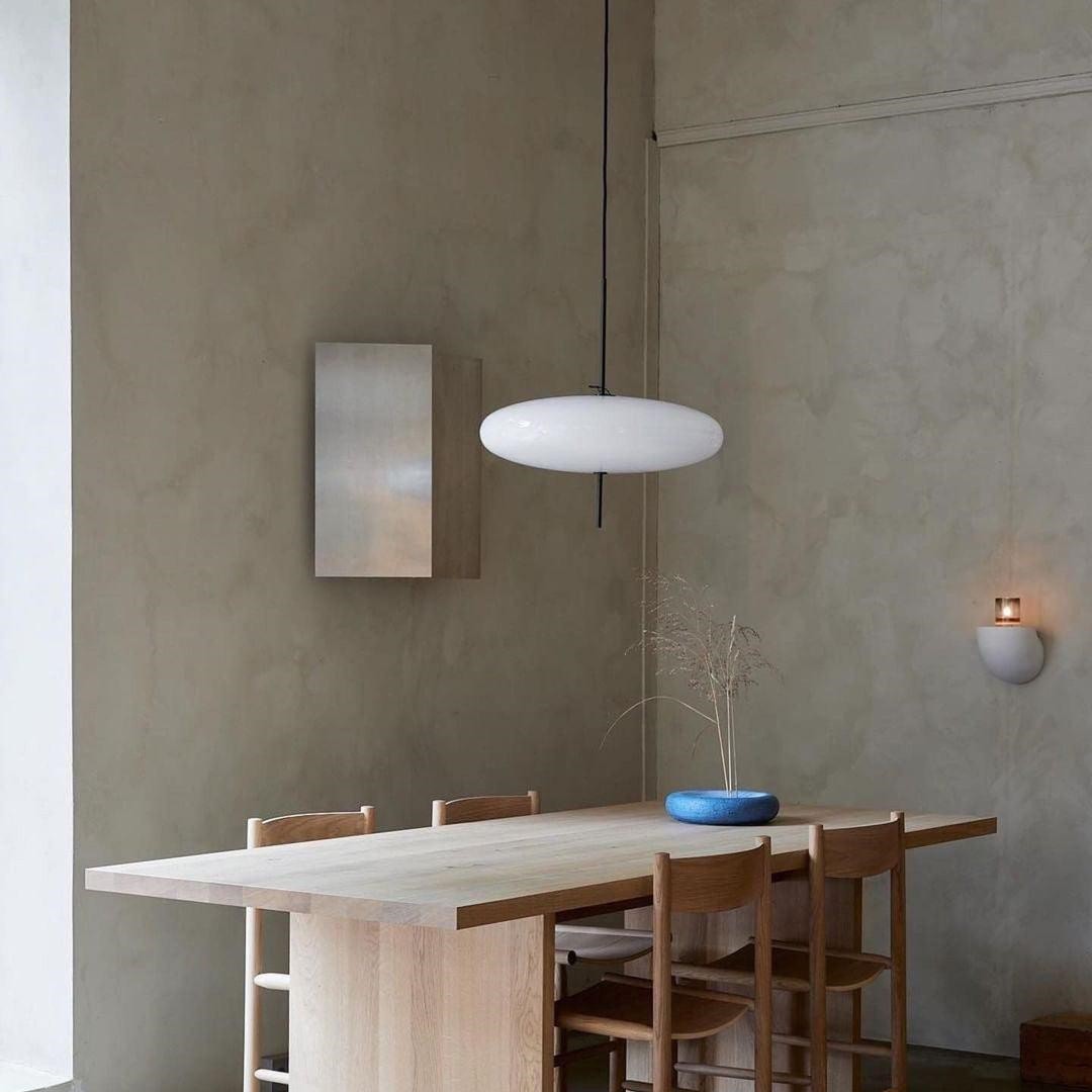 Modern Elliptical Shape Pendant Light