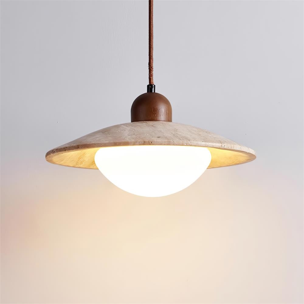 Wood Retro Wabi-Sabi Style Pendant Lamp M281