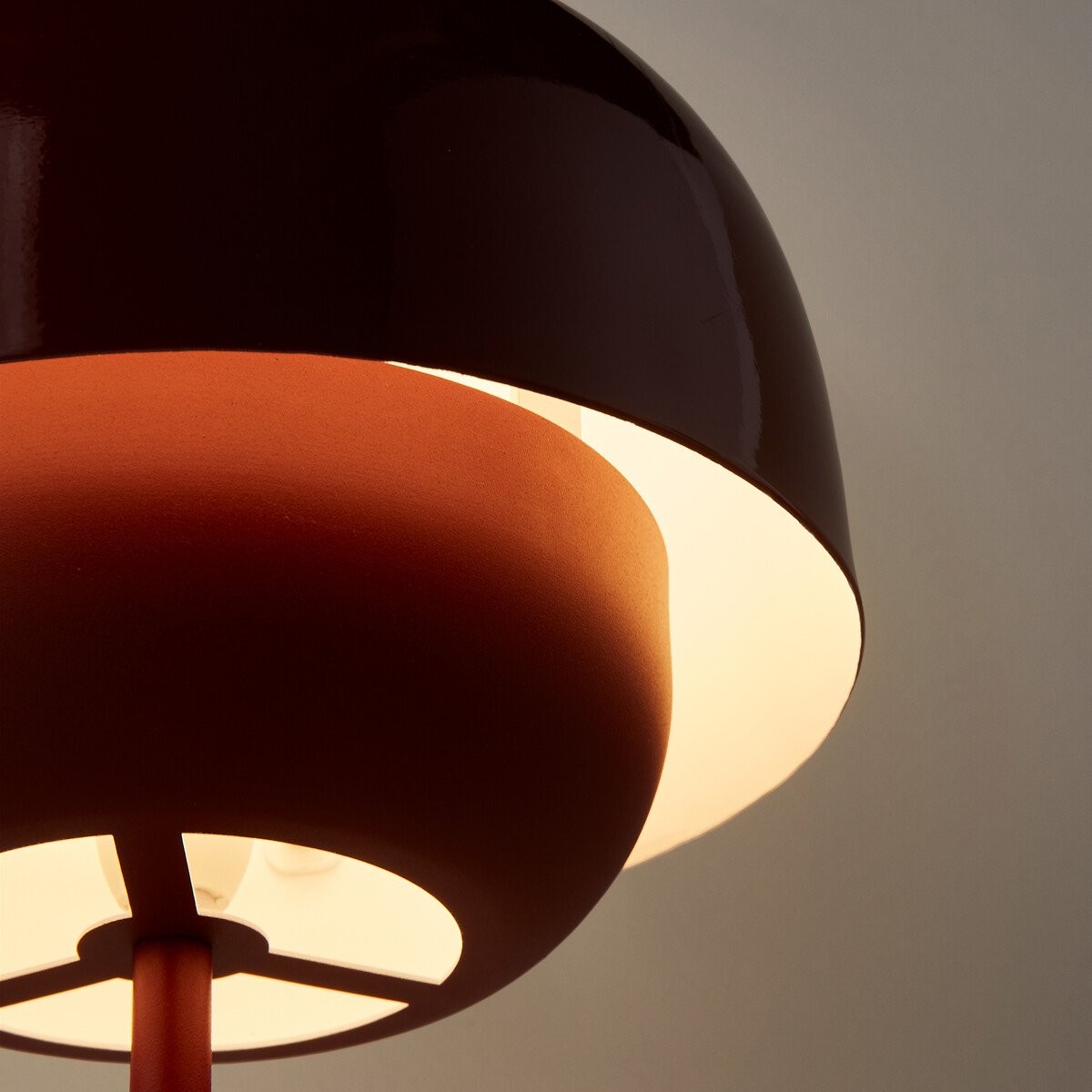 Clinco Contemporary Metal Table Lamp- Retro-Inspired Dome Design T414