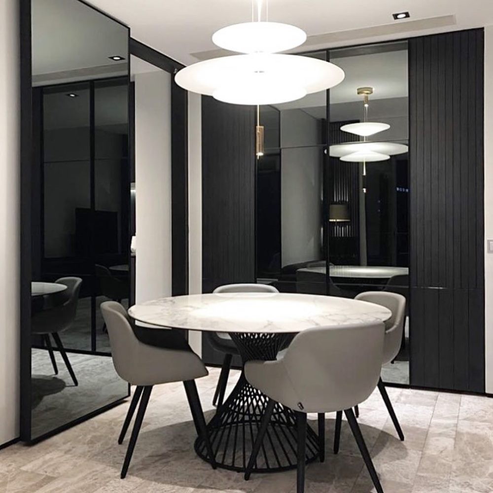 Modern LED Multi Layers Pendant Light For Dining Room