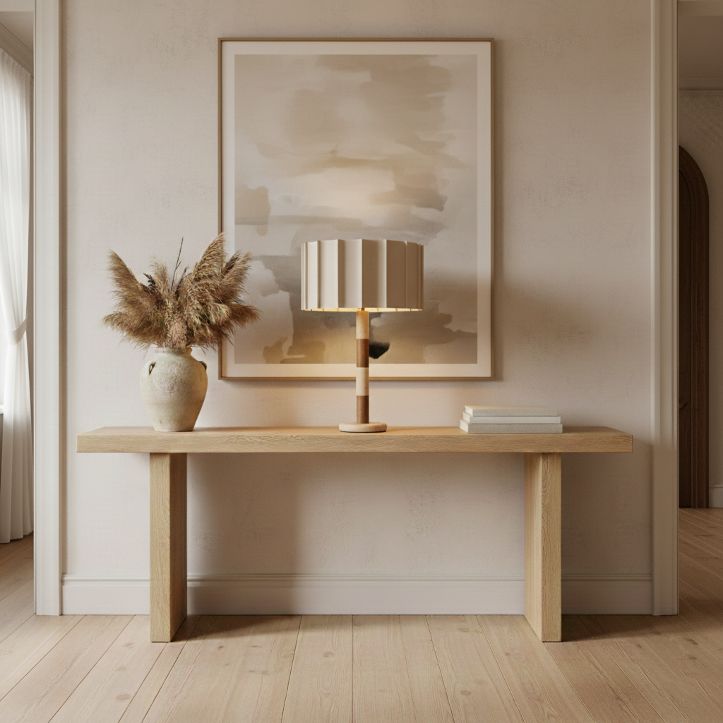 Pleated Grove Table Lamp D216
