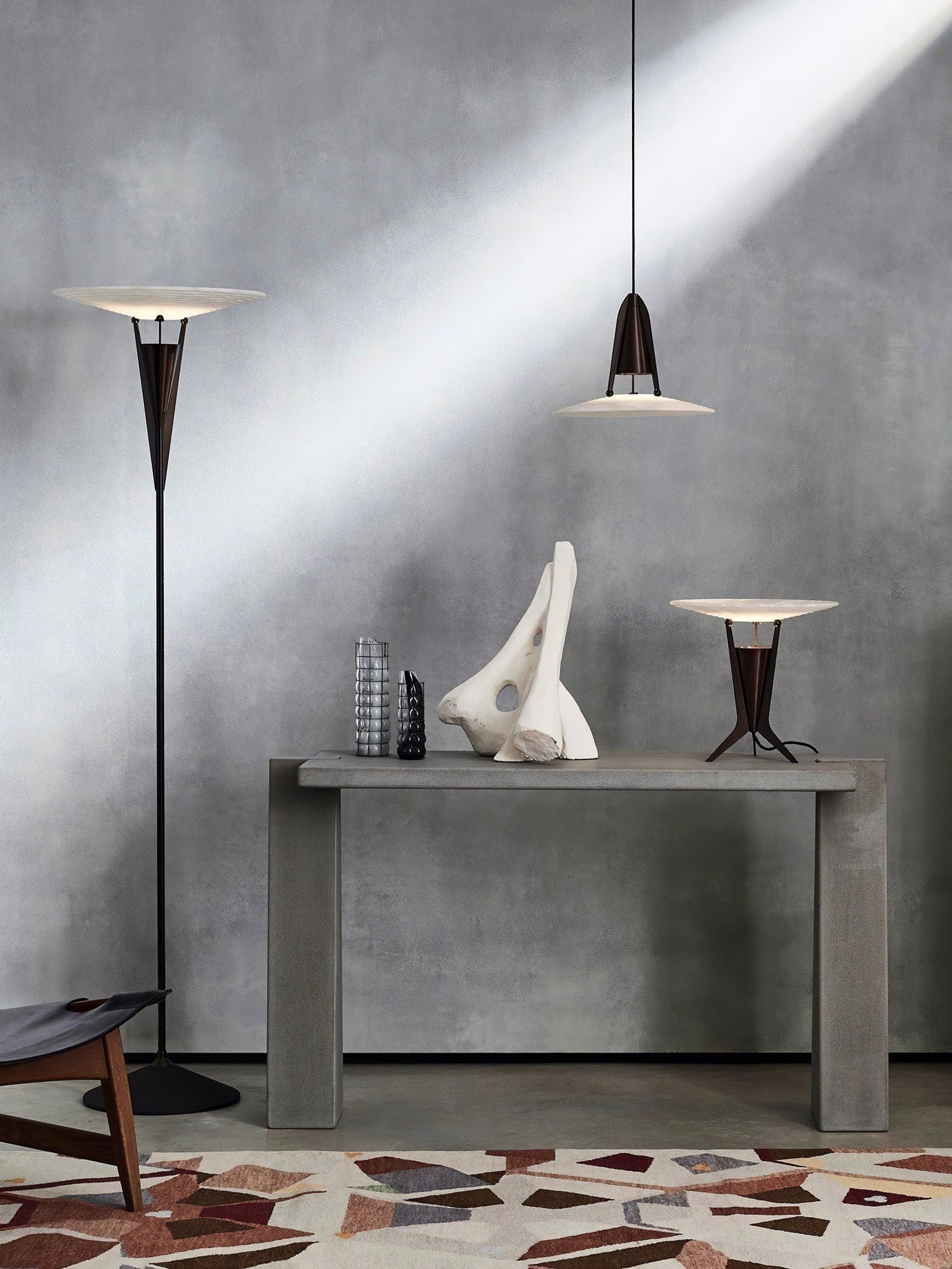 Aragon Alabaster Pendant Lamp D391