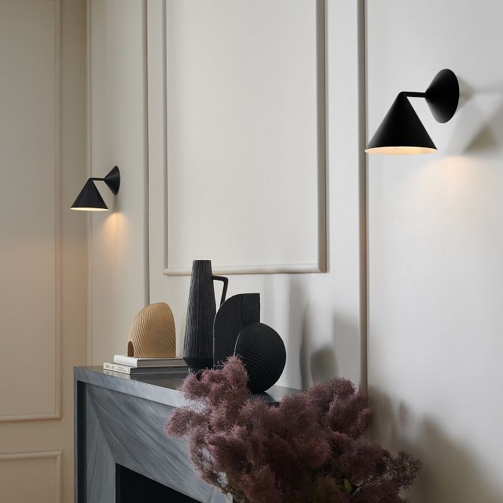 Brivana Sconce Wall Light - Brass Modern Lighting for Bedroom & Hallway T270