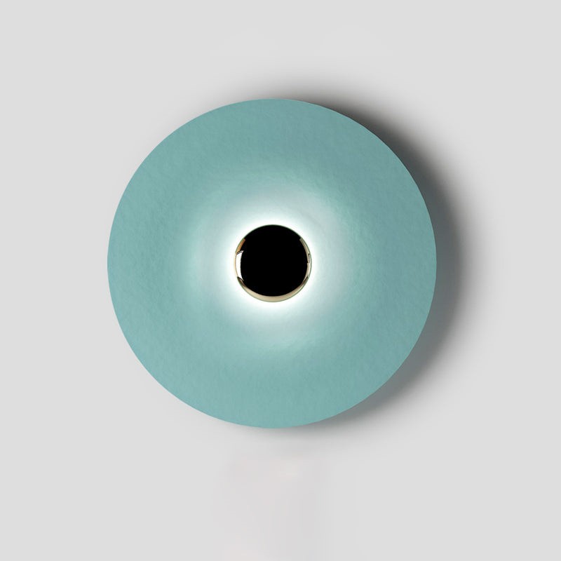 Simplicity Round Ginger Glow Wall Light S188