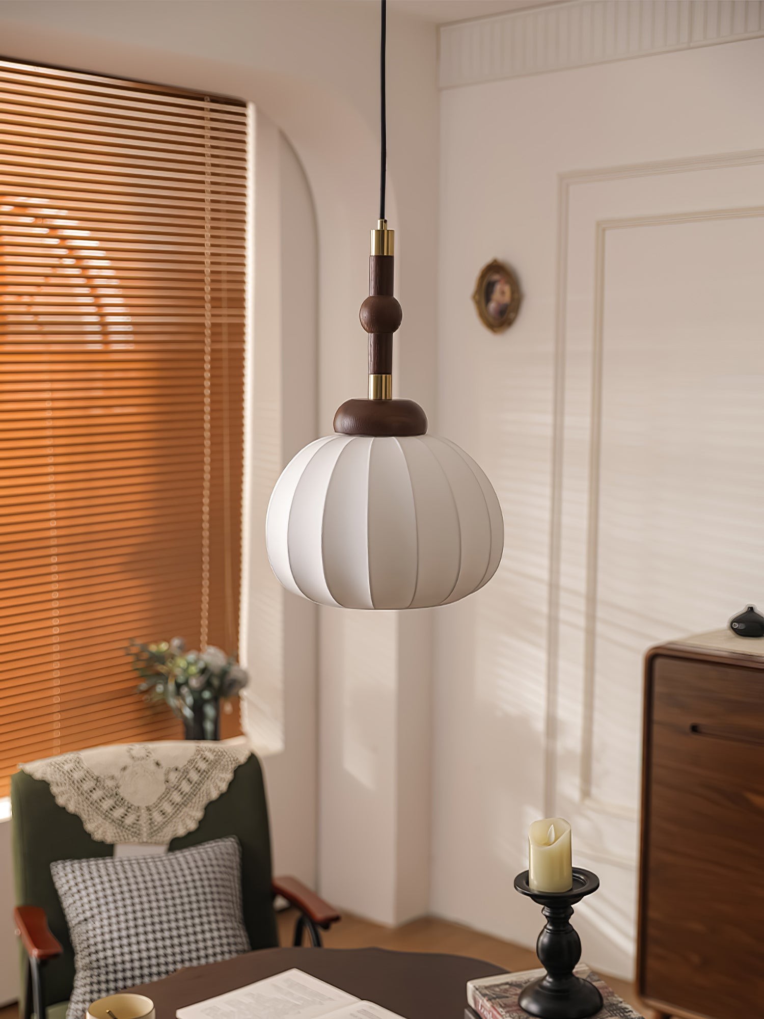 Silk Globe Pendant Lamp M515