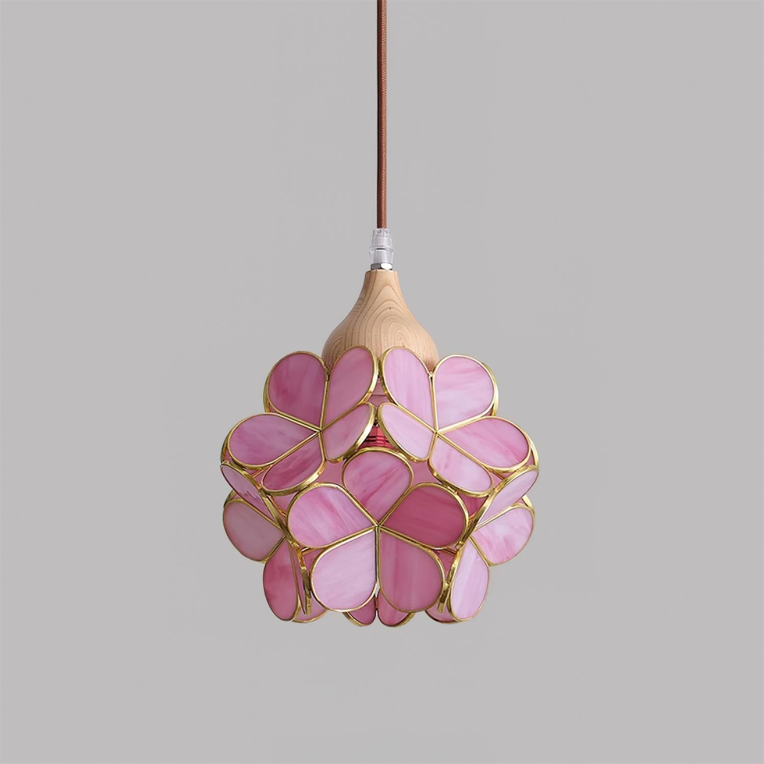 French Creative Pastoral Style Flower Pendant Light M238
