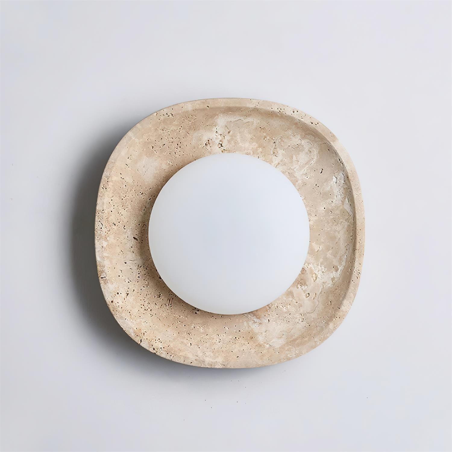Japanese Style Wabi-Sabi Stone Wall Lamp M263