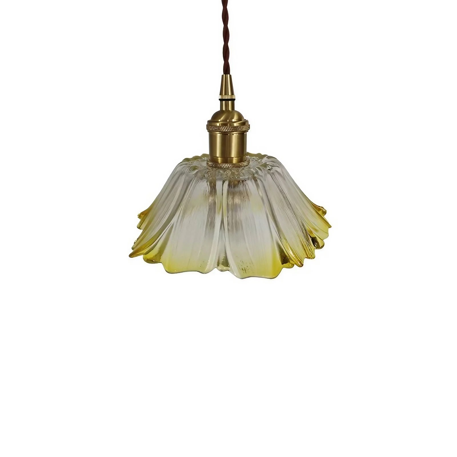 Tiffany Lotus Glass Pendant Light S55