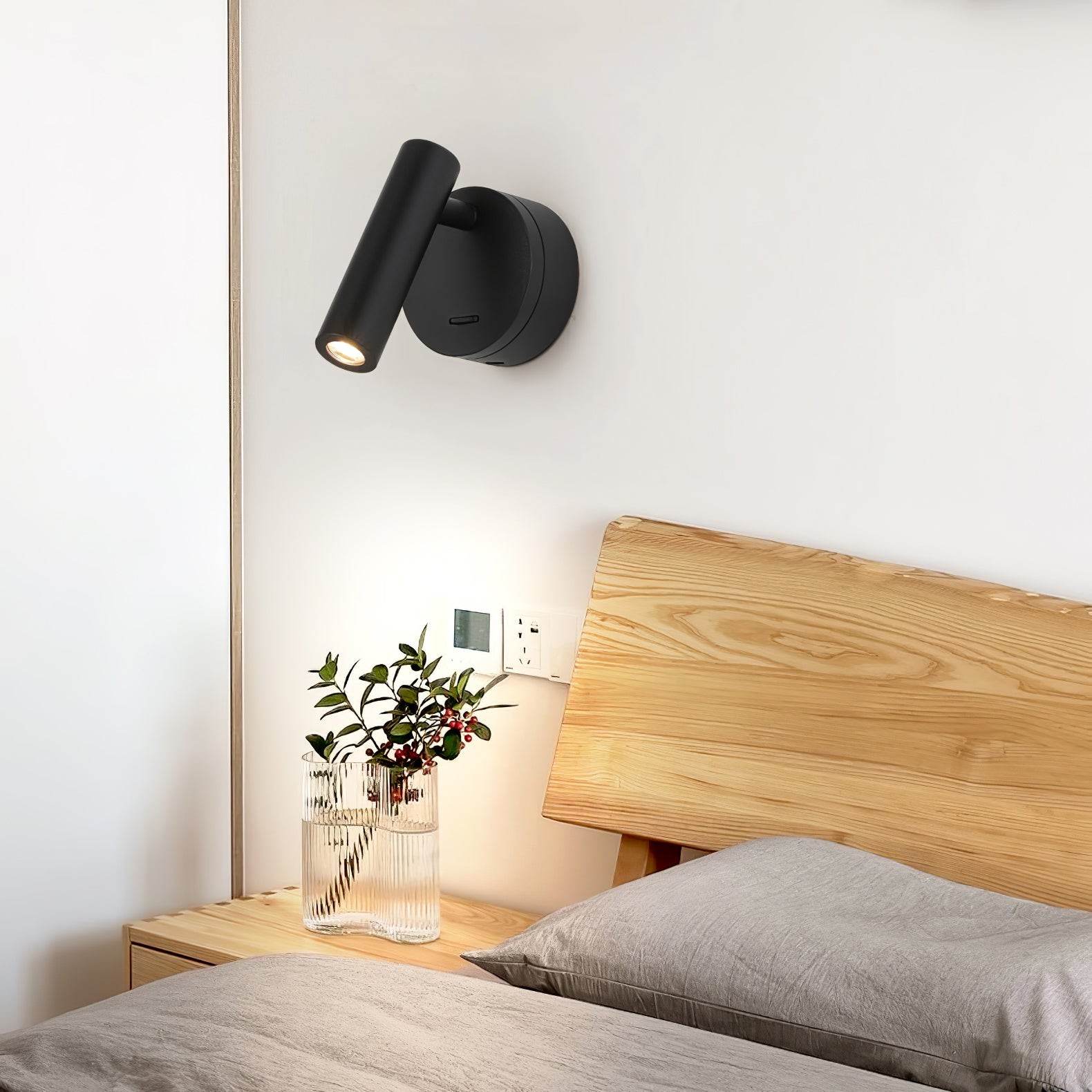 Simple Minimalist Reading LED Wall Lamp For Bedroom M435