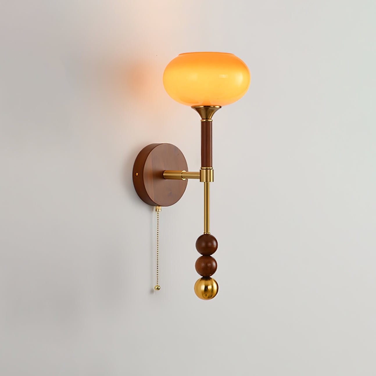 Retro Solid Wood Series Wall Lamp M523