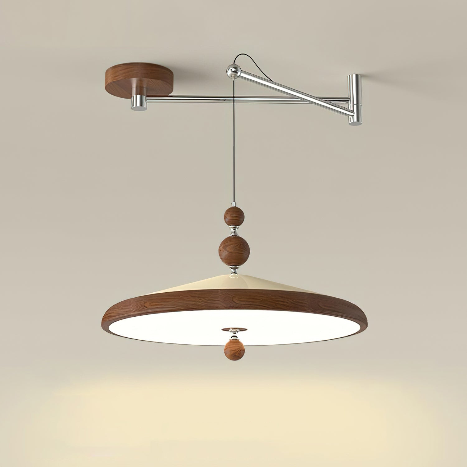 Hover Swing Arm Pendant Lamp D63