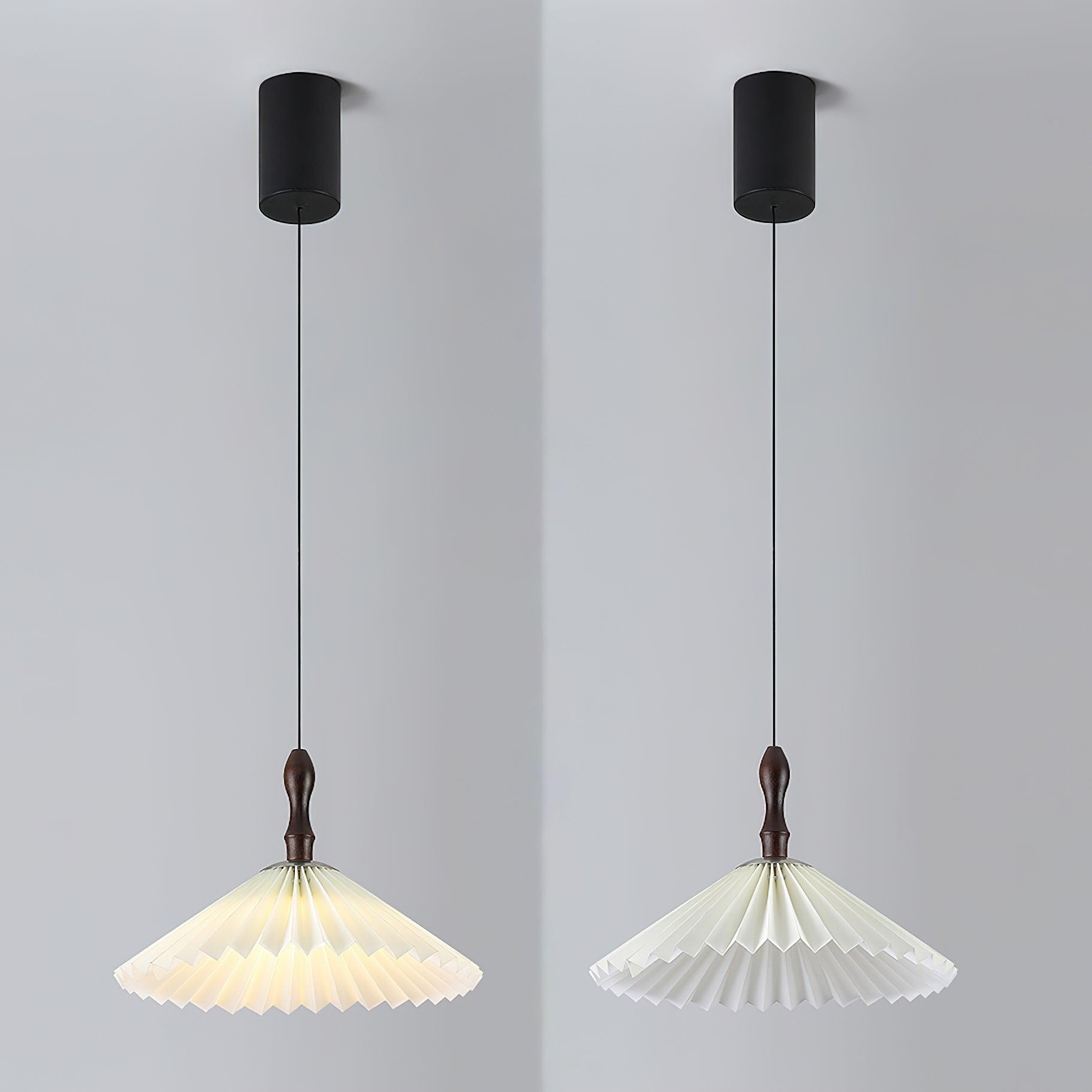 Simple White Flower Paper Pendant Lamp M67