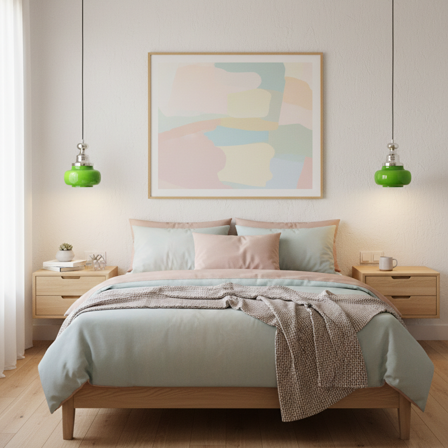 Jade Pulse Pendant Lamp D339