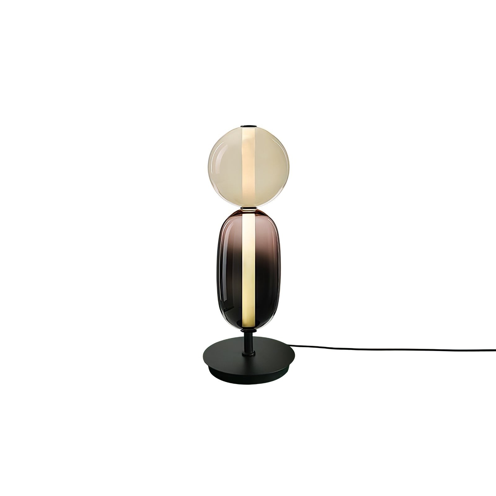Nordic Minimalist Creative Luxury Gourd Glass Table Lamp M485