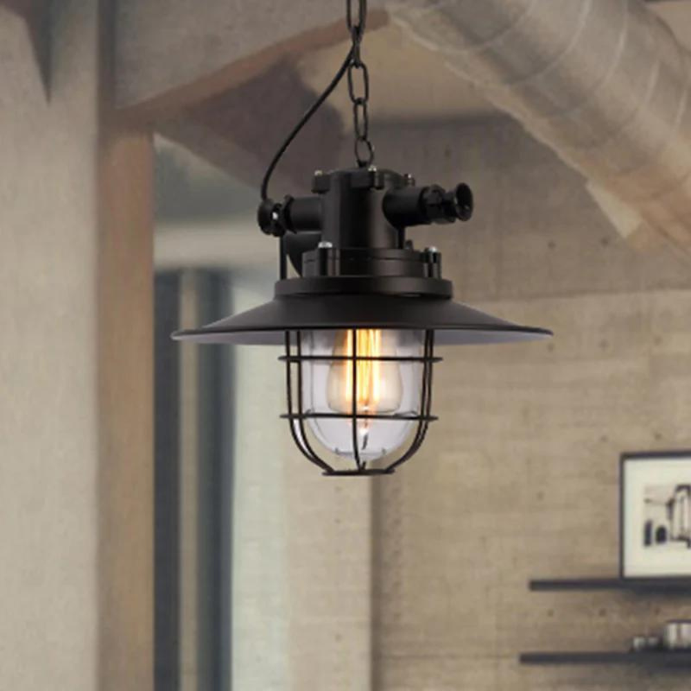 Brilliant Aluminum Industrial Ceiling Light D814