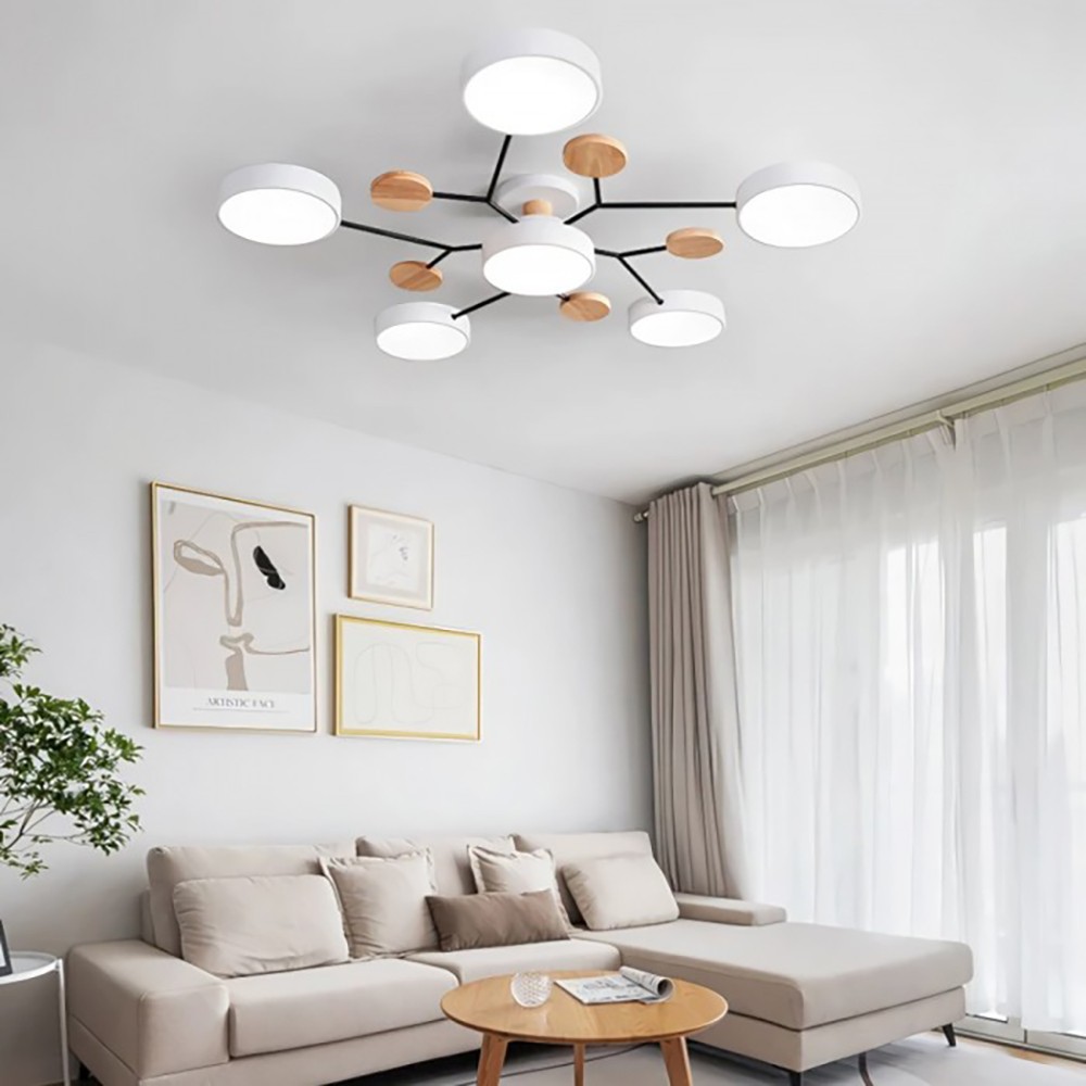 Nordic Modern Multi Disc Ceiling Lamp S94
