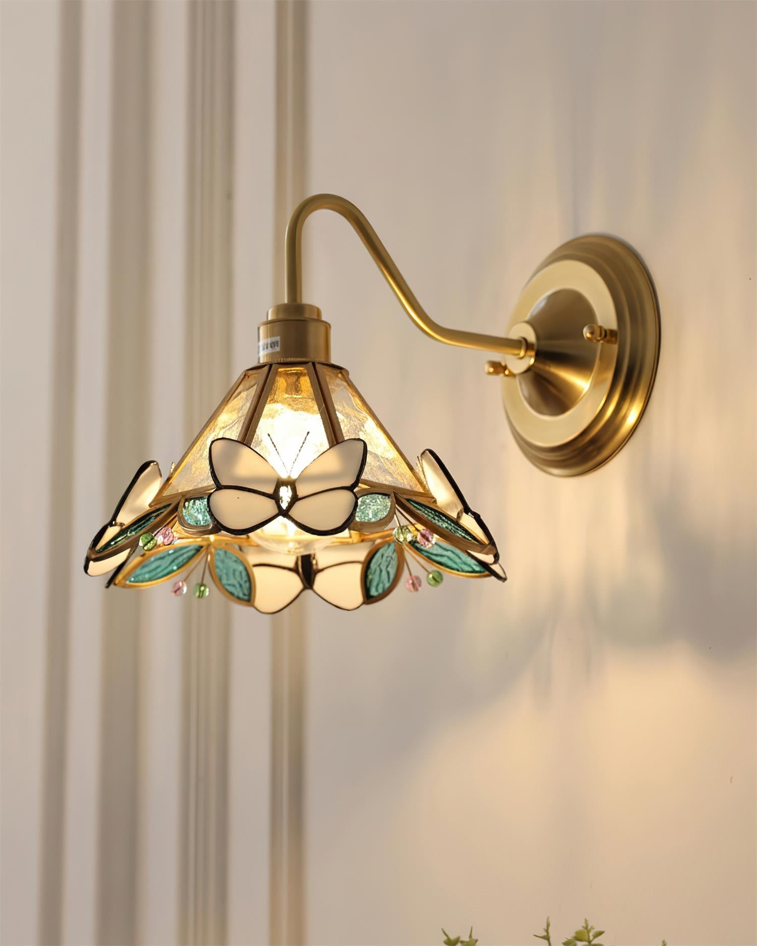 Butterfly Jewel Wall Lamp D240