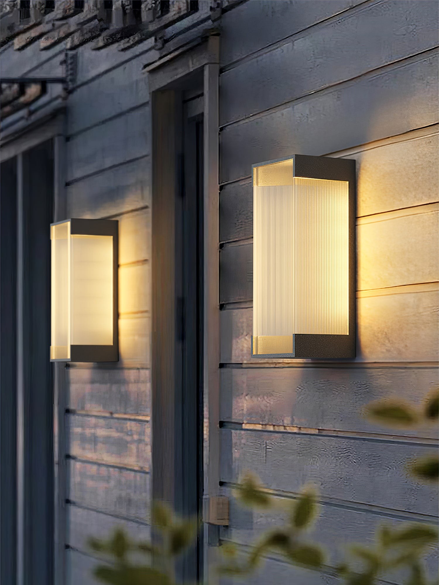 Rectangular Outdoor Wall Light M434