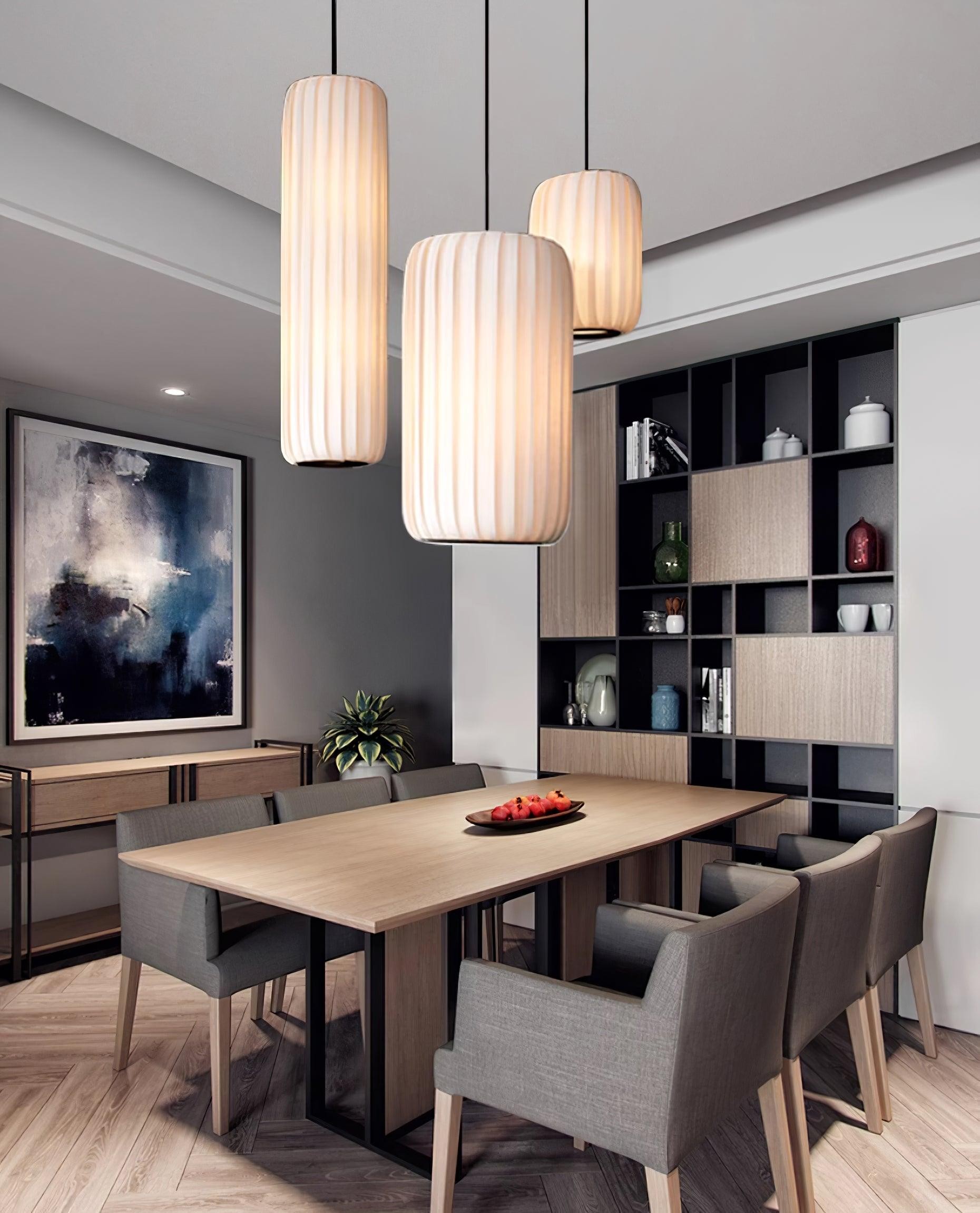Scandinavian Minimalist Fabric Pendant Lamp M331