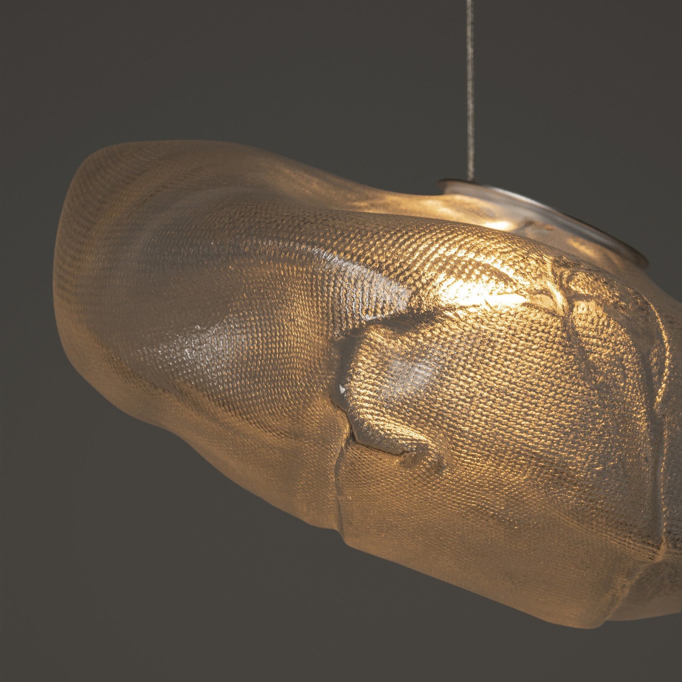 Multi-Head Irregular Glass Bubble Chandelier M180