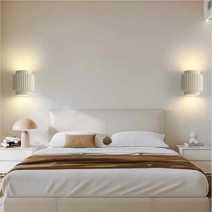 Creative Cylinder Resin Bedroom Wall Lamp S141