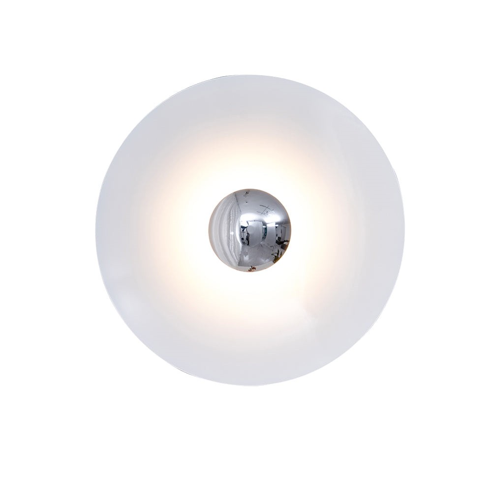 Simplicity Round Ginger Glow Wall Light S188
