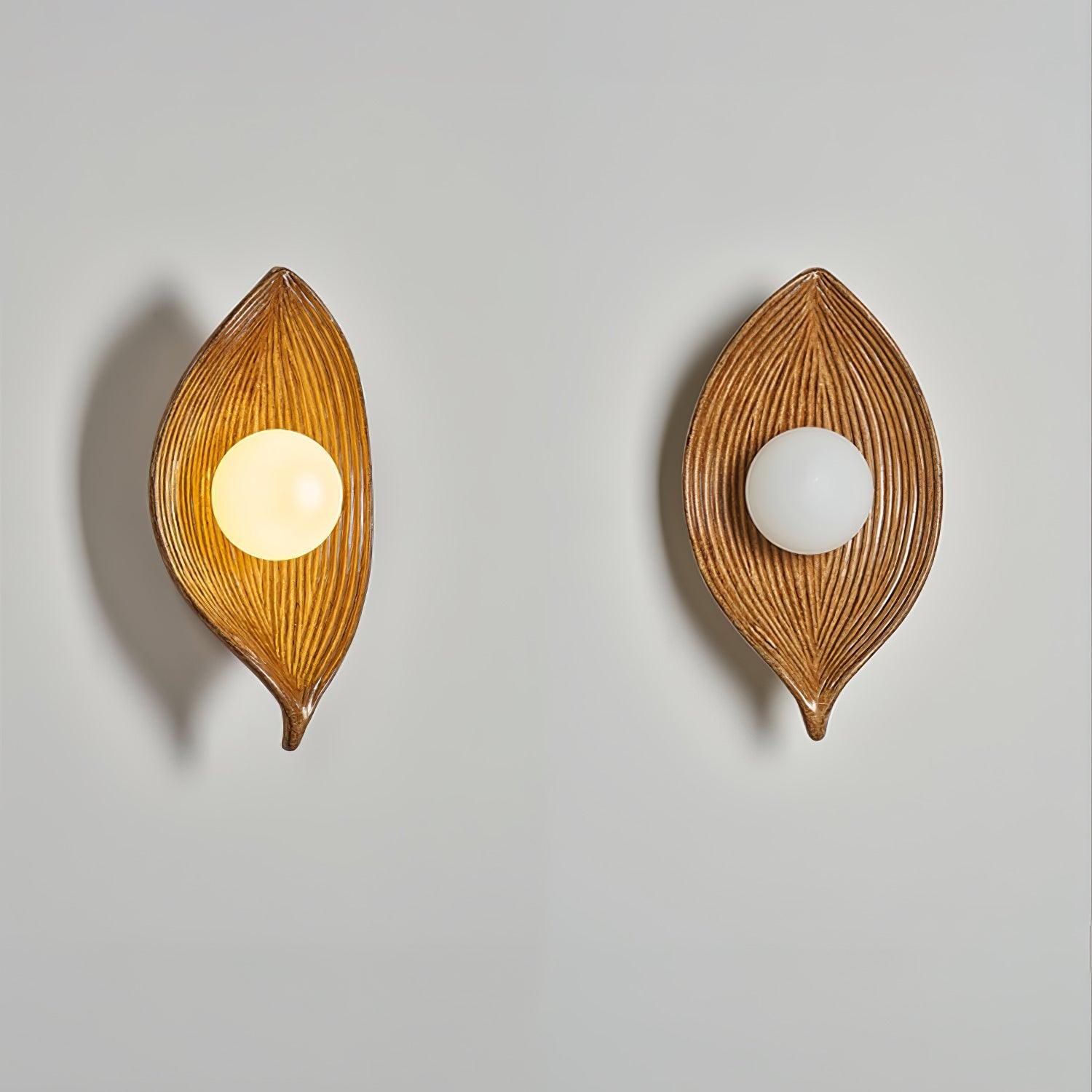 Leaf Canoe Wall Sconce M545