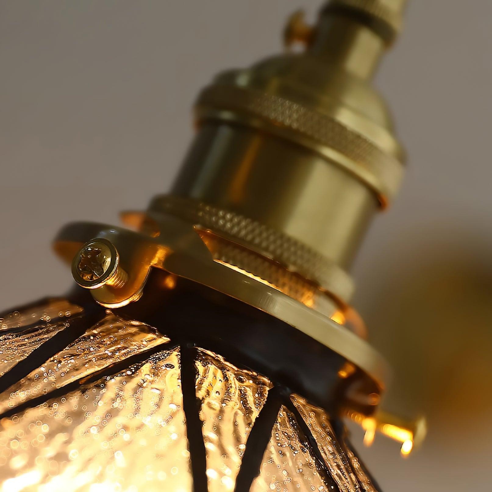 Retro Pastoral Glass Wall Lamp M211