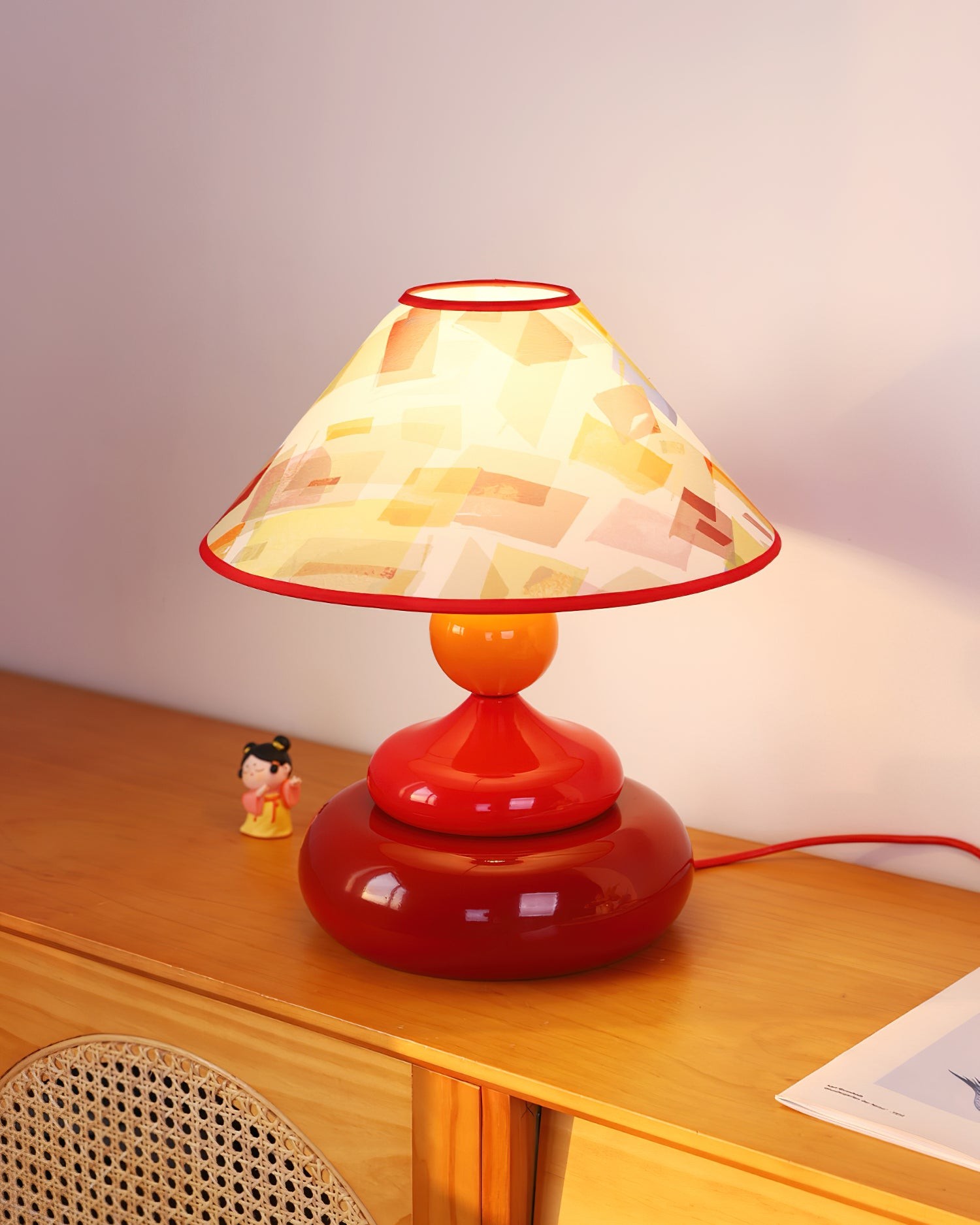 Retro Decorative Colorful Stacked Table Lamp M344