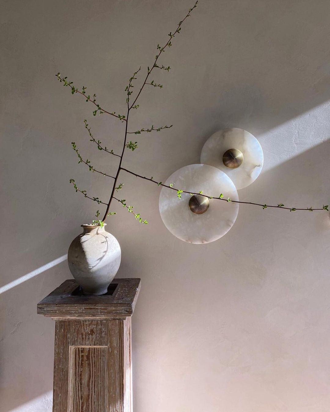 Creative Marble Round Wall Lamp M141