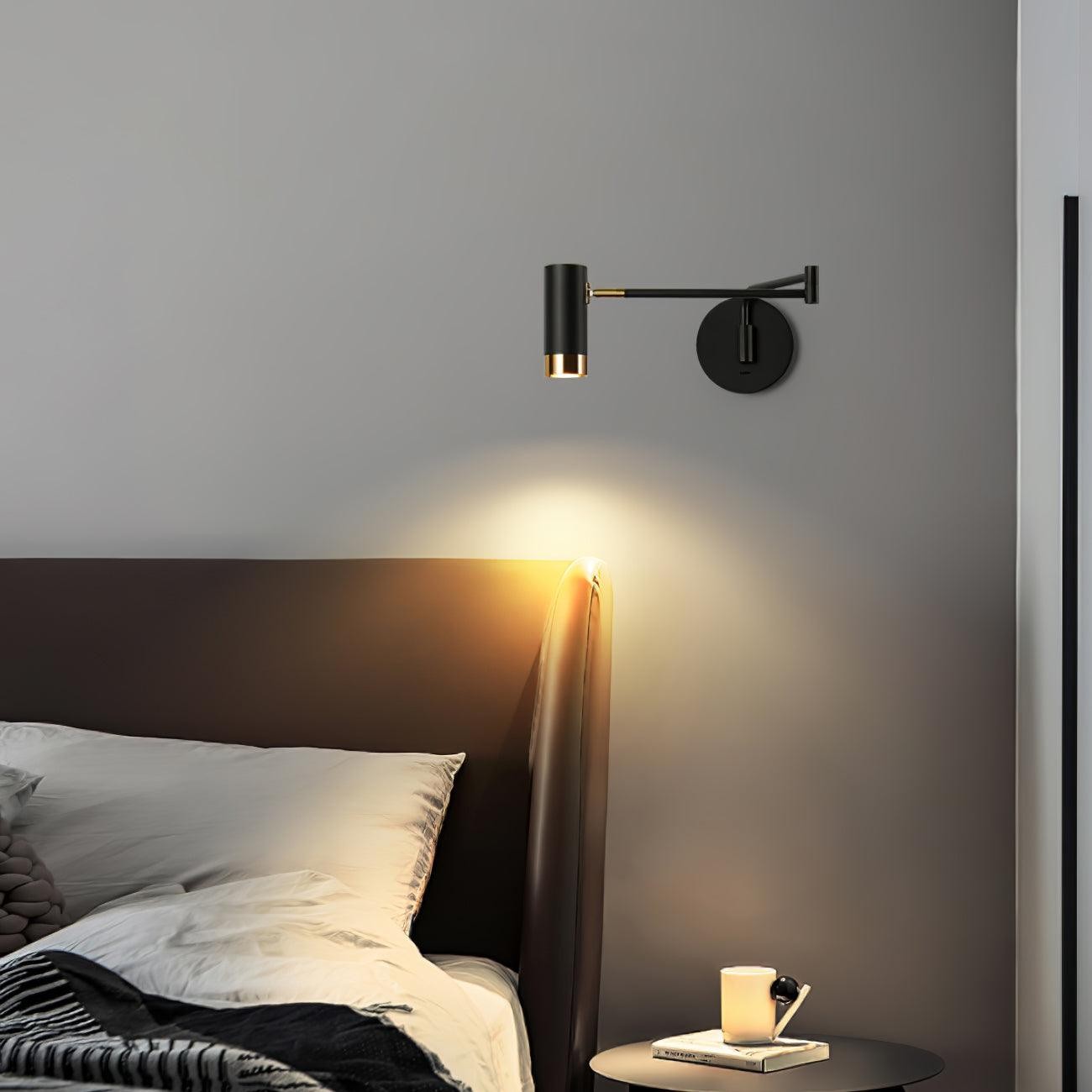 Modern Industrial Telescopic Revolving Adjustable Swing Arm Wall Lamp M430