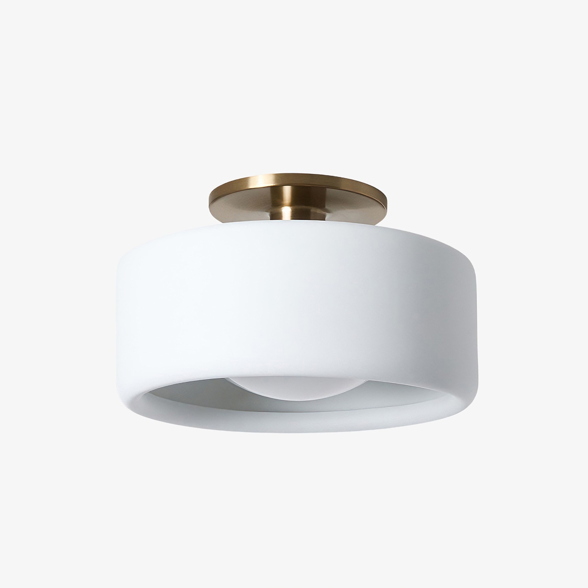 Cerova Elegant Round Porcelain Flush Mount Ceiling Light T165