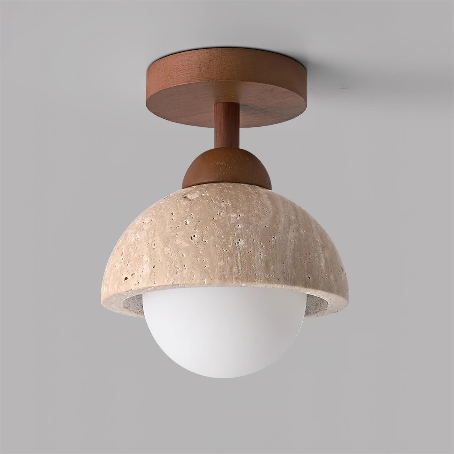 Vintage Travertine Aisle Ceiling Lamp M266