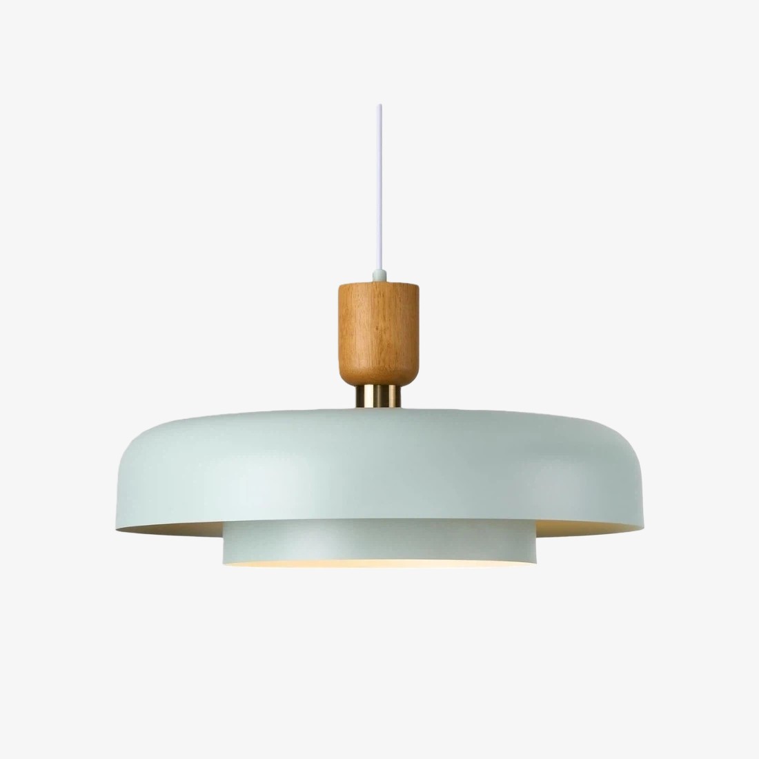 Orbulis Natural Wood Grain Circular Pendant - Modern Minimalist Light for Islands and Foyers T594
