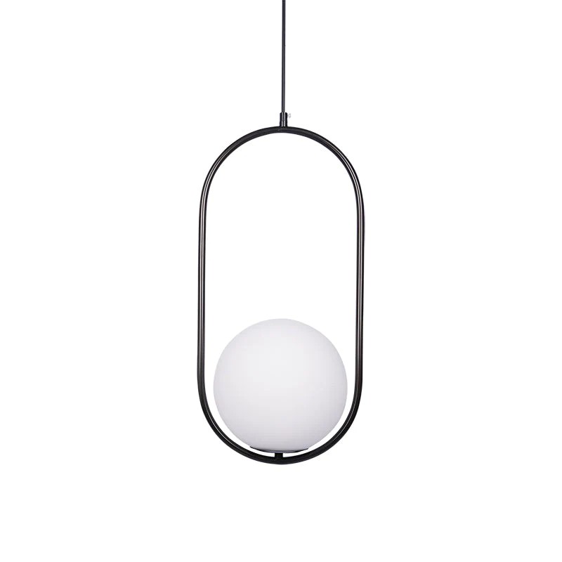Modern Geometric Metal Pendant Light