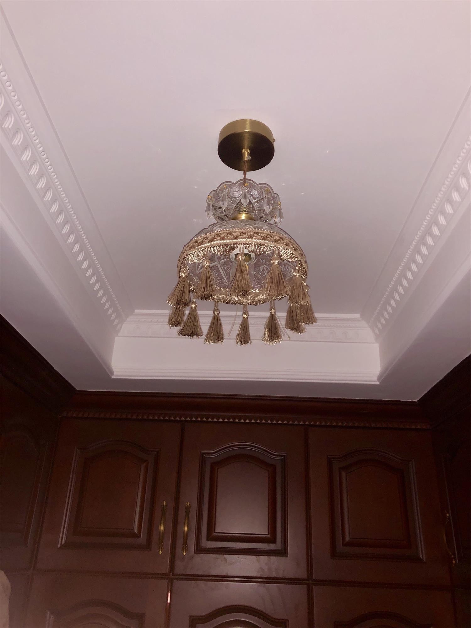 Bowl Tassel Pendant Light M491