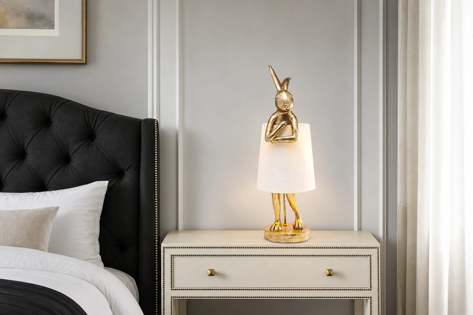 Lampa stołowa Chester Rabbit D575 w scenie lifestylowej