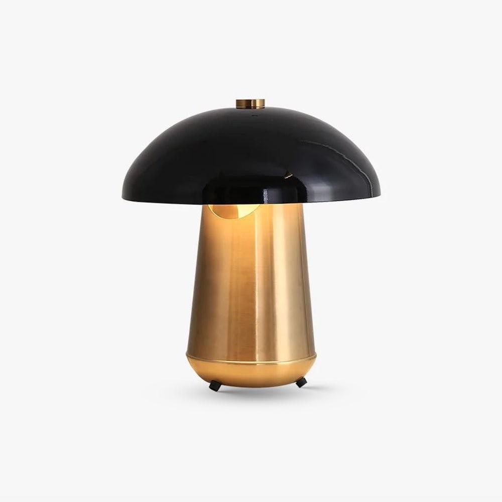 Metal Covered Mushroom Hollow Table Lamp M41