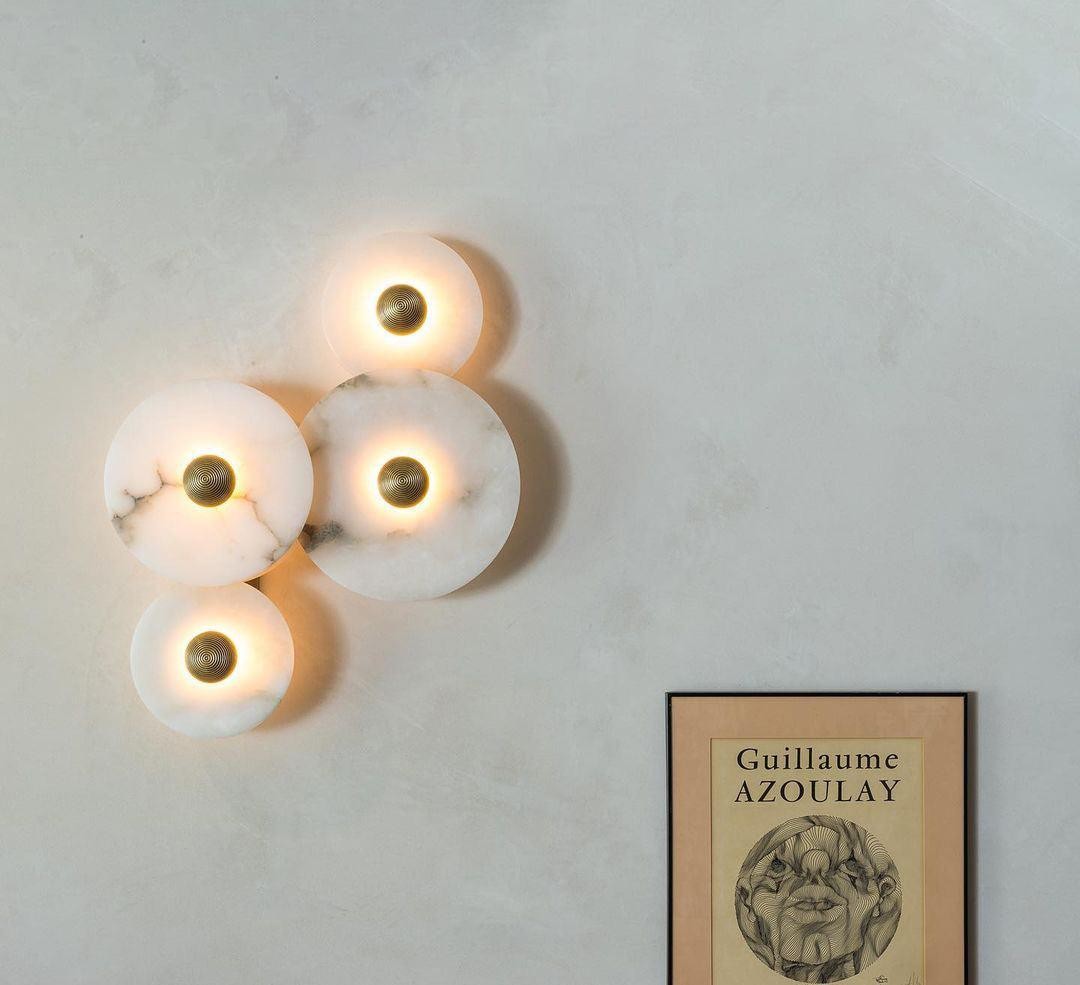 Creative Marble Round Wall Lamp M141